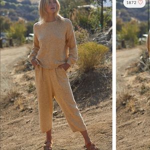 Free People Gio sweater set
